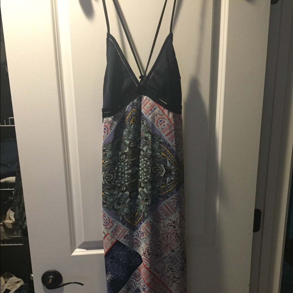 Strappy maxi dress